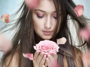 Beauty with Rose