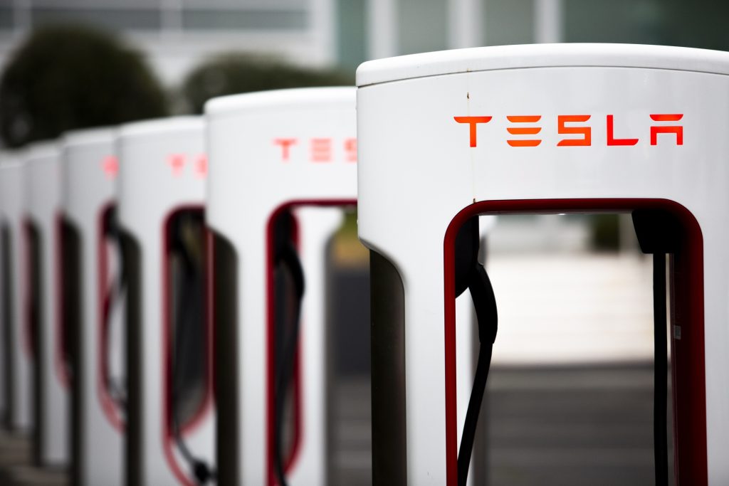 Supercharged Tesla