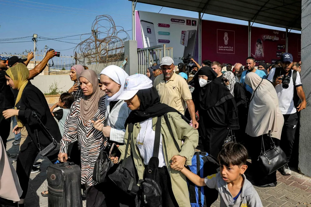 Egypt Gaza evacuations