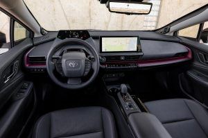 Interior of Prius 2024