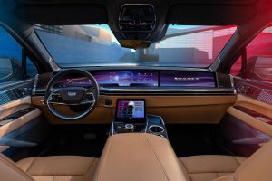 Interior of Cadillac 2025
