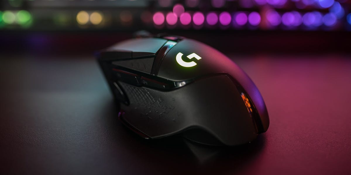 Wireless Gaming Mouse with RGB Lighting