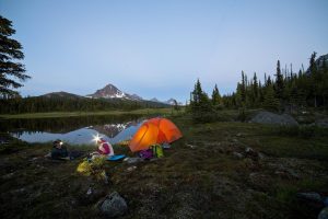 Rockies camping