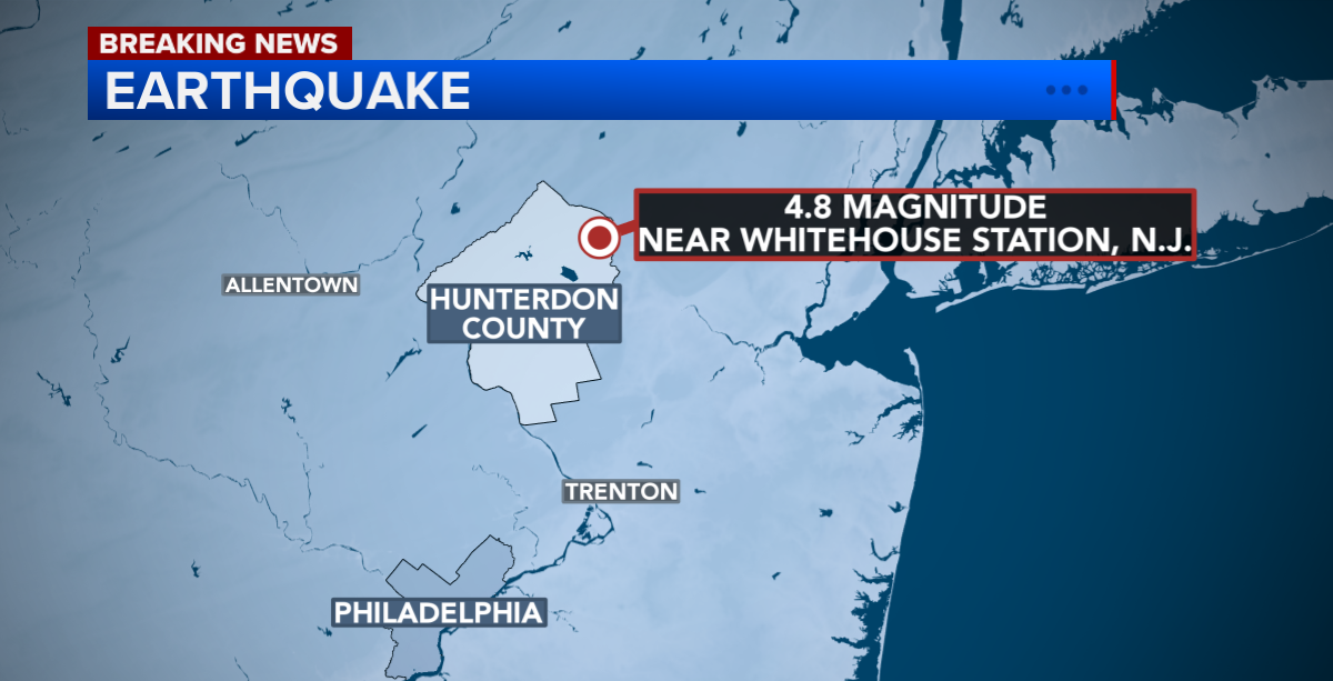 Earthquake Shaken 4.8 Magnitude the New York City in 2024