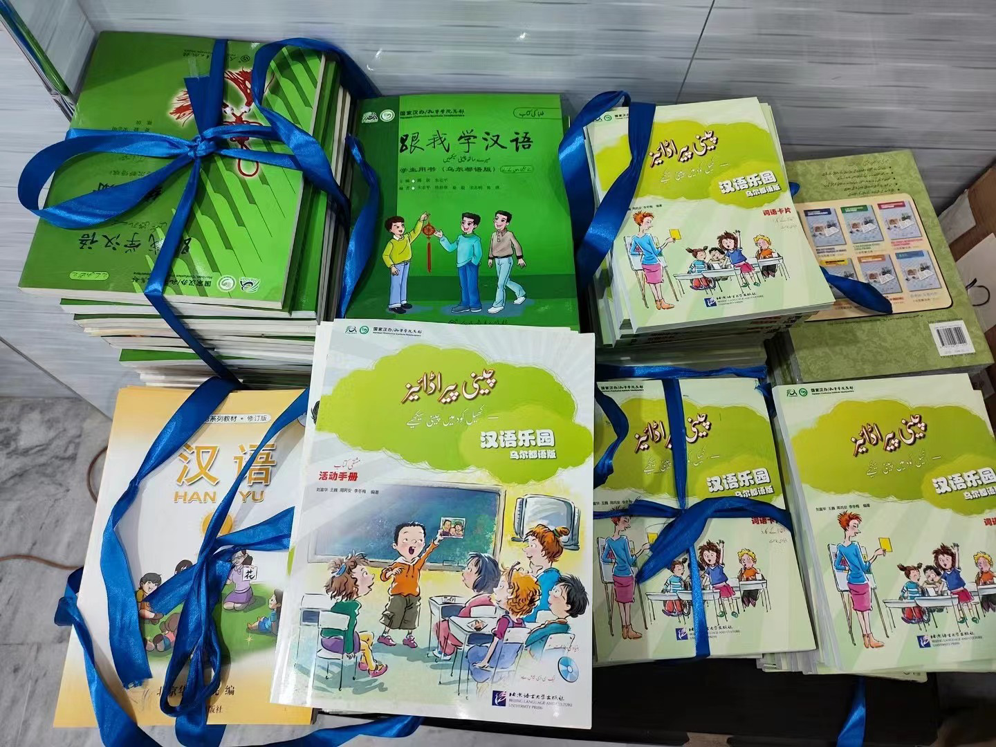 Chinese Education Association Donates 400 Books to PEAK School in Pakistan