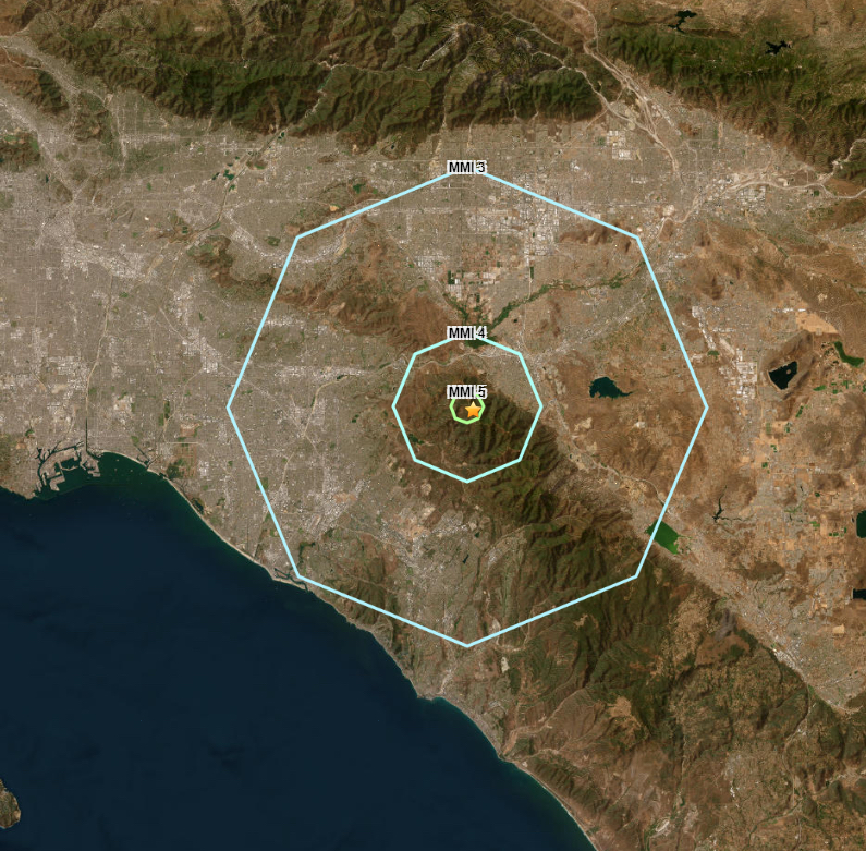 Magnitude 4.1 earthquake rattles Corona, California 